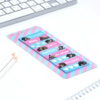 Набор стикеров закладок &laquo;Улыбнись&raquo;, 9 шт, 30 л