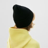 Шапка детская MINAKU, р-р 48-52, цвет черный Шапка детская MINAKU, р-р 48-52, цвет черный