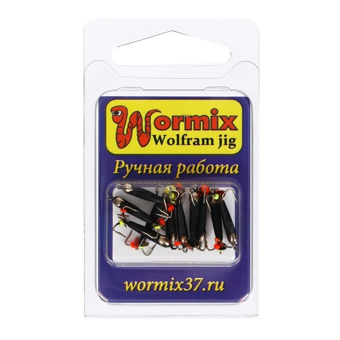 Мормышка Чертик Мормышка Чертик "Высокий" с серебряной коронкой, вес 0.8 г, размер 2.5