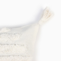 Наволочка декоративная &laquo;Этель&raquo; Бохо, 45х45 см, цвет молочный, 100% хлопок