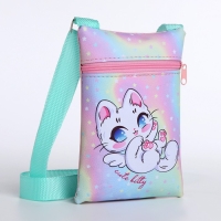 Подарочный набор для девочки &laquo;Волшебный котёнок&raquo;, сумка, ручка, блокнот