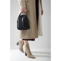 Сумка-саквояж на молнии, цвет чёрный Сумка-саквояж на молнии, цвет чёрный