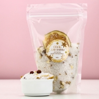 Соль для ванны с апельсином и цедрой мандарина, 400 г, Новый Год