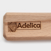 Веселка Adelica &laquo;Для Профи&raquo;, 50 см, толщина 1-2,5 см, рабочая часть ширина 7 см, ручка 4 см, бук