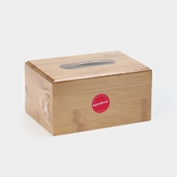 Салфетница Доляна «Комфорт», 17×11×9 см, бамбук Салфетница Доляна «Комфорт», 17×11×9 см, бамбук