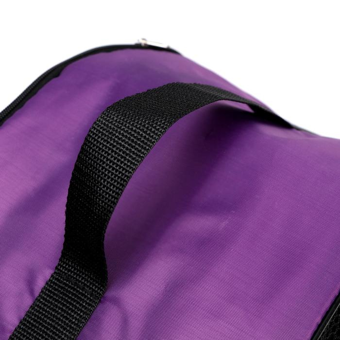 Сумка - переноска для животных, оксфорд, 42 х 22 х 29 см, фиолетовая Сумка - переноска для животных, оксфорд, 42 х 22 х 29 см, фиолетовая