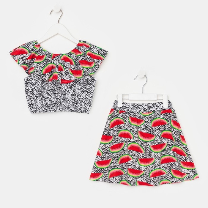 Костюм для девочки, цвет белый, рост 122 см Костюм для девочки, цвет белый, рост 122 см