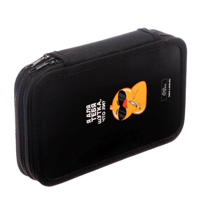 Пенал 2 секции, 125 х 205 х 40 мм, Calligrata 30П26/2 Пенал 2 секции, 125 х 205 х 40 мм, Calligrata 30П26/2 "Утка", ламинированный картон