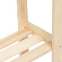 Стеллаж деревянный 150х64х27,5 см, 4 полки, 2 сорт Стеллаж деревянный 150х64х27,5 см, 4 полки, 2 сорт