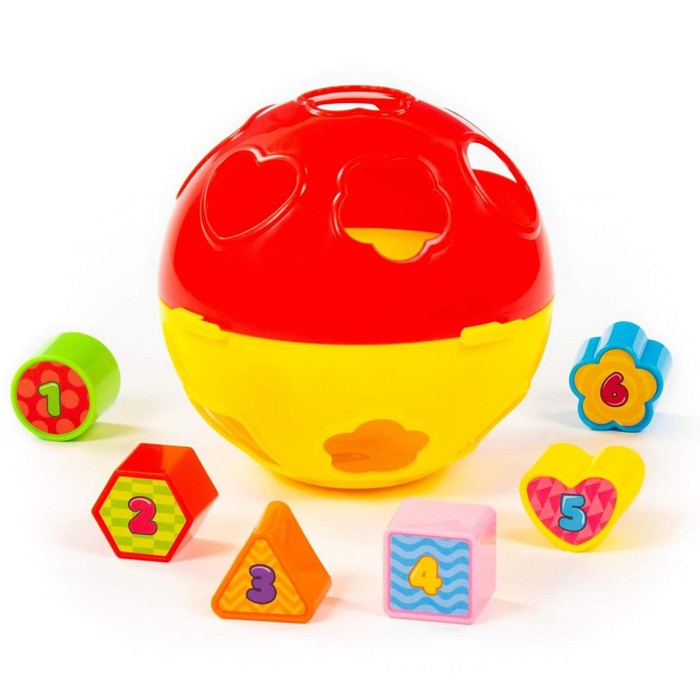 Игрушка развивающая &laquo;Шар&raquo;, (в сеточке)