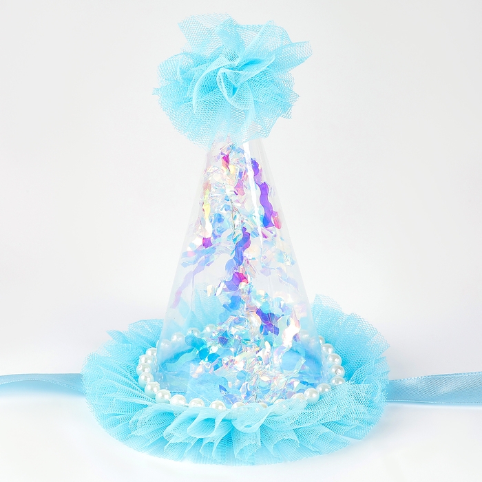 Колпак &laquo;Праздник&raquo;, цвет голубой