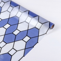 Плёнка самоклеящаяся «Плитка», 45×200 см, цвет сиреневый Плёнка самоклеящаяся «Плитка», 45×200 см, цвет сиреневый