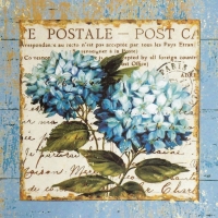 Набор декупажных карт 6 шт «Лаванда и гортензии» А4, 45 г/м2 Набор декупажных карт 6 шт «Лаванда и гортензии» А4, 45 г/м2