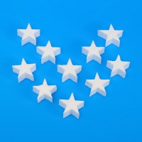 Форма из пенопласта "Звезда", 5 х 2 см, набор 10 шт Форма из пенопласта "Звезда", 5 х 2 см, набор 10 шт