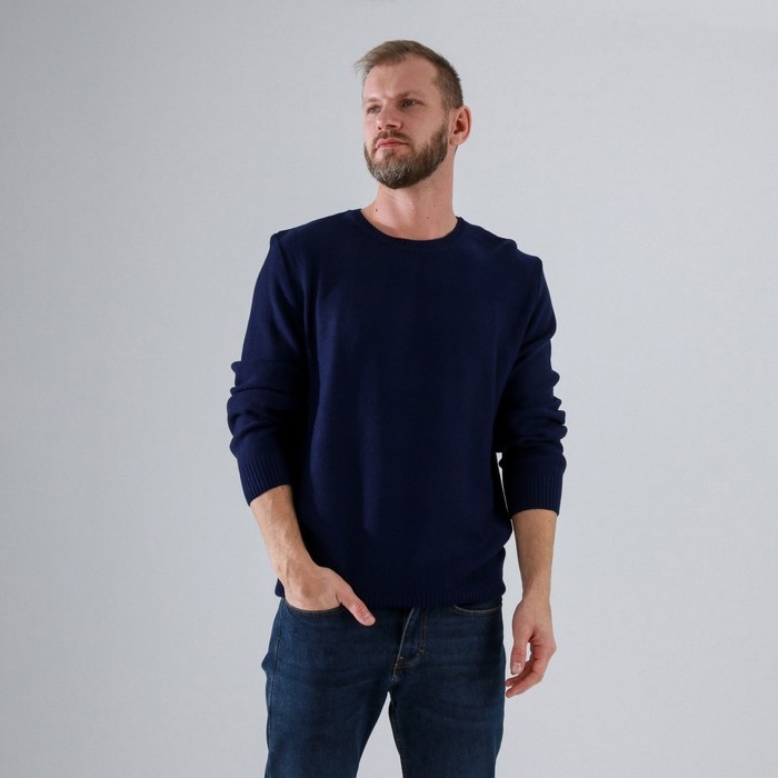 Джемпер мужской SL, 50, синий Джемпер мужской SL, 50, синий