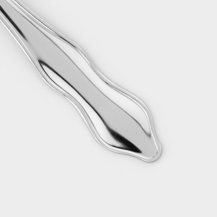 Ложка столовая «Новинка-1», h=19.5 см, толщина 1 мм, цвет серебряный Ложка столовая «Новинка-1», h=19.5 см, толщина 1 мм, цвет серебряный