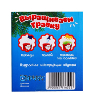 Набор для опытов &laquo;Выращиваем травку: Дед Мороз&raquo;