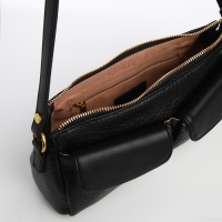 Сумка женская TEXTURA, средний размер, цвет чёрный Сумка женская TEXTURA, средний размер, цвет чёрный