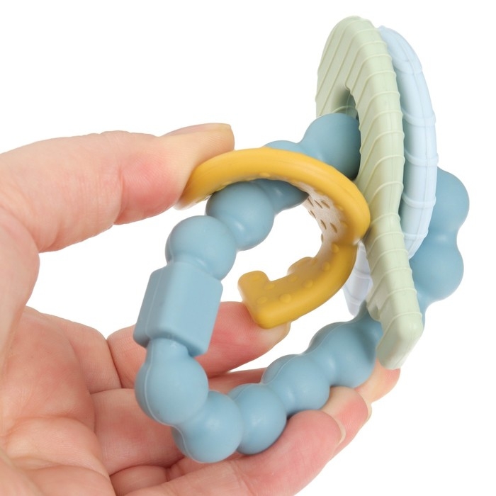 Прорезыватель силиконовый «Ключики», цвет синий, Mum&Baby Прорезыватель силиконовый «Ключики», цвет синий, Mum&Baby