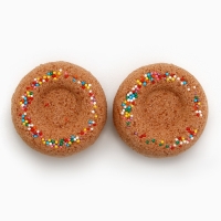 Подарочный набор косметики &laquo;Сладкого праздника!&raquo;, бомбочки для ванны с добавками, 2 х 65 г, аромат карамели, Новый Год