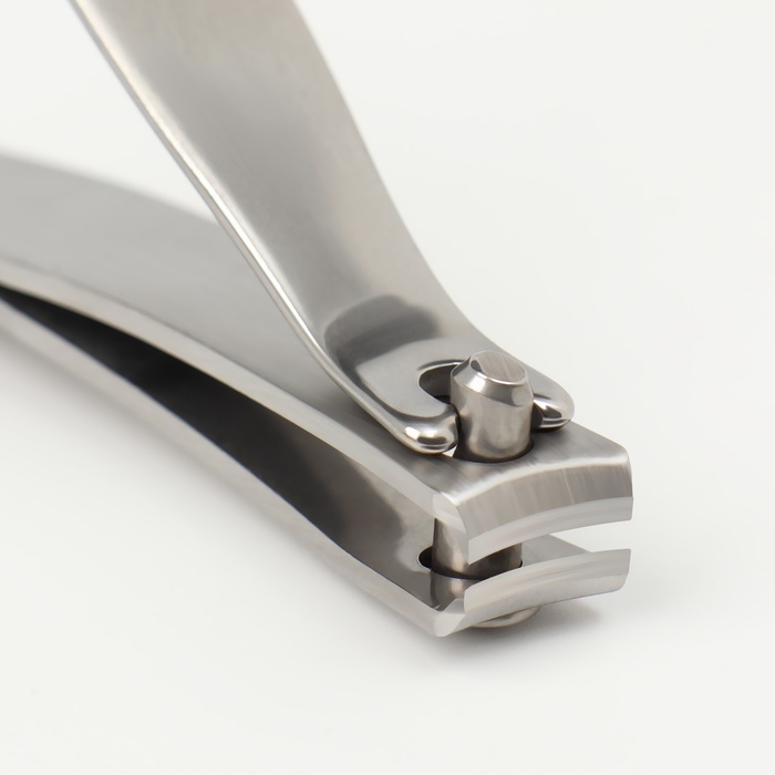 Кусачки - книпсер маникюрные, 6,5 см, цвет серебристый Кусачки - книпсер маникюрные, 6,5 см, цвет серебристый