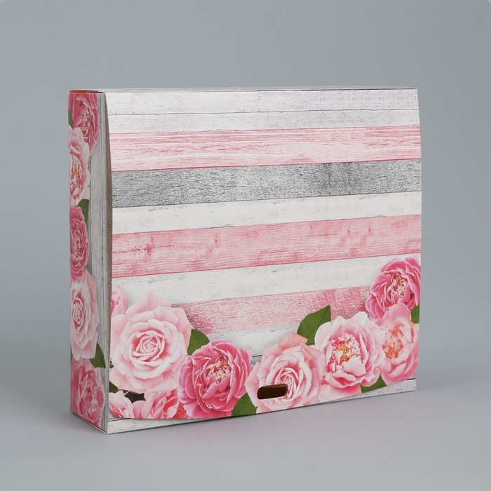 Коробка подарочная складная, упаковка, &laquo;Тебе&raquo;, 20 х 18 х 5 см