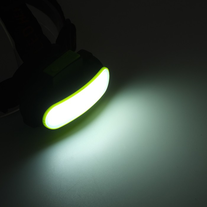 Фонарь налобный аккумуляторный 10 Вт, 1200 мАч, COB, 2 режима, 8 х 6 х 5 см, USB Фонарь налобный аккумуляторный 10 Вт, 1200 мАч, COB, 2 режима, 8 х 6 х 5 см, USB