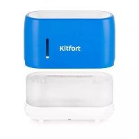 Увлажнитель воздуха Kitfort КТ-2887-3, ультразвуковой, 15.6 Вт, 0.24 л, синий