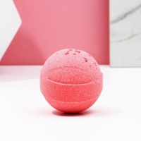 Бомбочка для ванны &laquo;Для самой нежной&raquo;, 120 г, аромат клубники, ЧИСТОЕ СЧАСТЬЕ