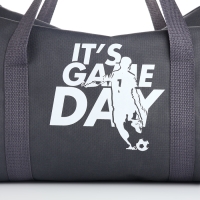 Сумка спортивная мужская, TEXTURA, маленький размер, цвет серый Сумка спортивная мужская, TEXTURA, маленький размер, цвет серый