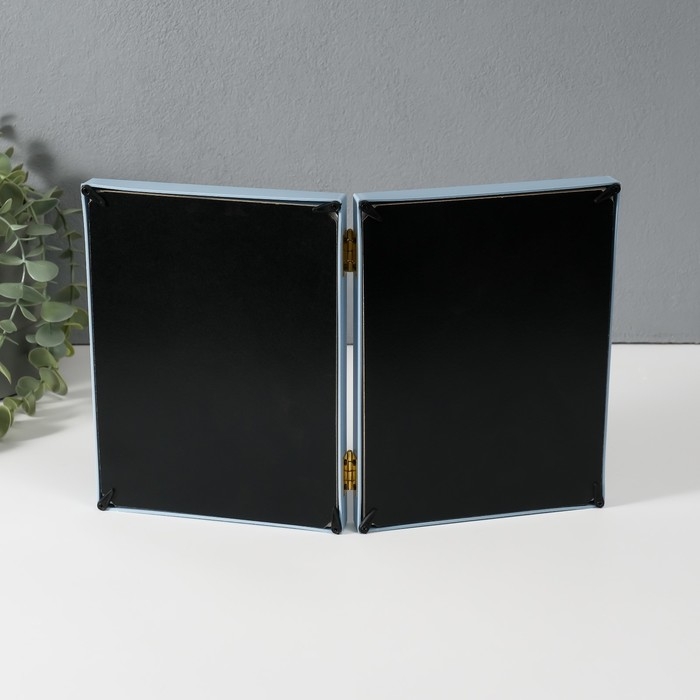 Фоторамка пластик 8х12 см Фоторамка пластик 8х12 см "Наш малыш" голубая с рамкой для УЗИ 2х36,5х22,7 см