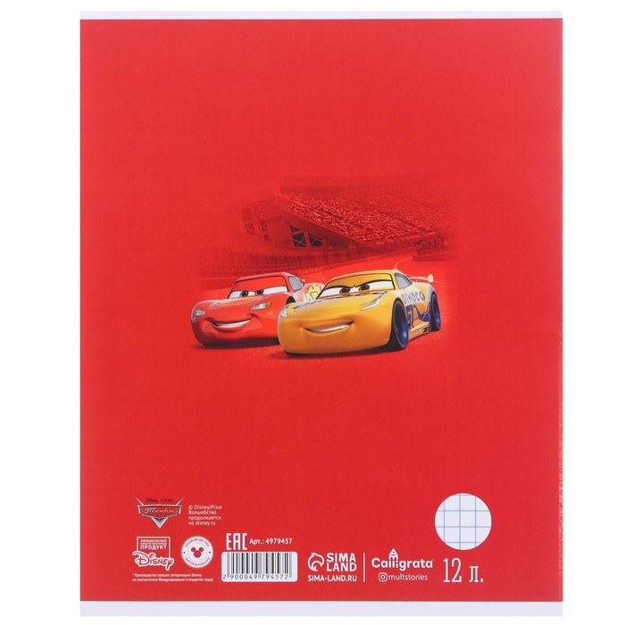 Подарочный набор первоклассника, 13 предметов, Тачки Подарочный набор первоклассника, 13 предметов, Тачки