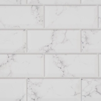 Панель ПВХ плитка Каррара, 485х960 Панель ПВХ плитка Каррара, 485х960