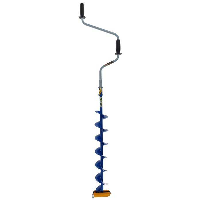 Ледобур NERO-130-2, L-шнека 0.74 м, L-транспортировочная 0.92 м, L-рабочая 1.1 м, 2.9 кг Ледобур NERO-130-2, L-шнека 0.74 м, L-транспортировочная 0.92 м, L-рабочая 1.1 м, 2.9 кг