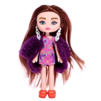 Кукла-сюрприз &laquo;Яркая малышка&raquo; с аксессуарами, в тубусе