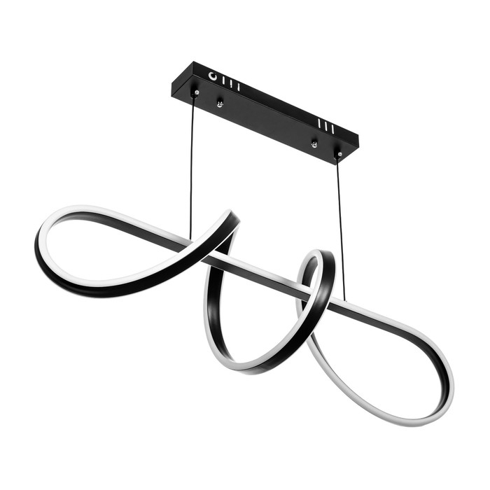 Светильник с ПДУ "Вирджин" LED 150Вт 3000-6000К черный 80х24х26 см