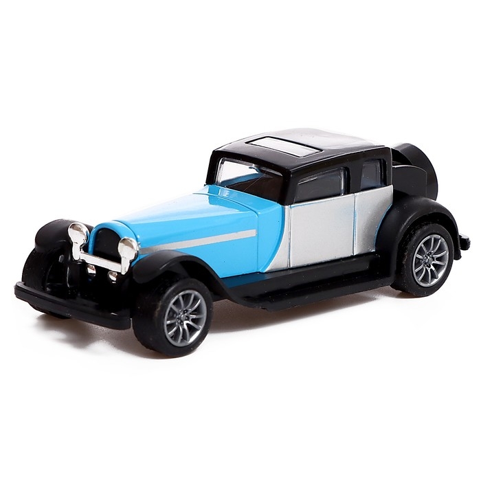 Машина металлическая &laquo;Ретро&raquo;, масштаб 1:43, инерция, МИКС