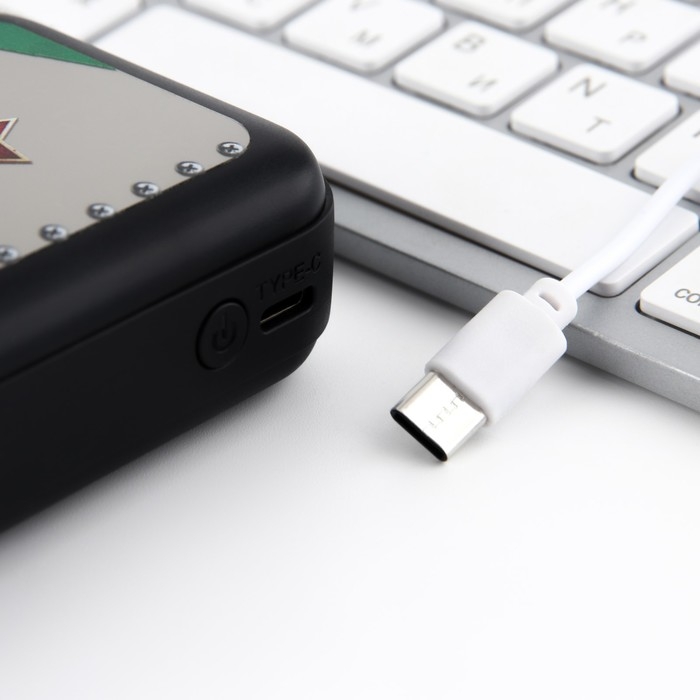 Зарядное устройство &laquo;Заряд мужской энергии&raquo;, 5000мА, мод. PB-01, 10,4 х 6,4 см