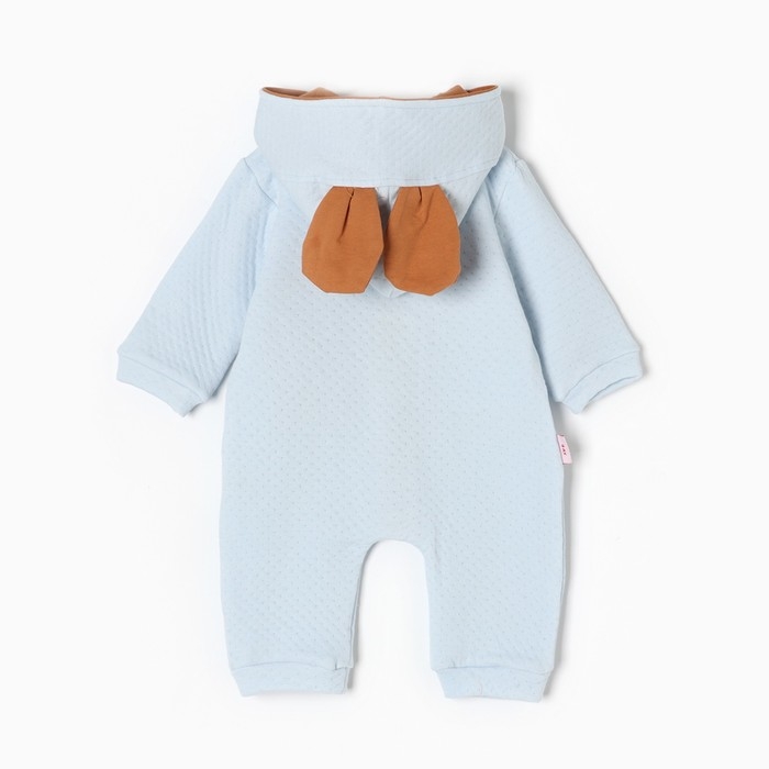 Комбинезон для мальчика, цвет голубой, рост 74 см