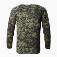 Лонгслив мужской с начёсом, пиксель МИКС, цвет тёмно-зелёный, размер 52 Лонгслив мужской с начёсом, пиксель МИКС, цвет тёмно-зелёный, размер 52