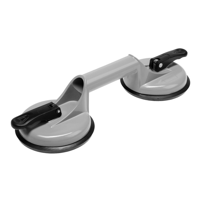 Стеклодомкрат двойной ТУНДРА, алюминиевый, 125 мм, до 80 кг Стеклодомкрат двойной ТУНДРА, алюминиевый, 125 мм, до 80 кг