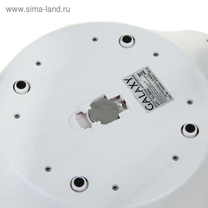 Весы кухонные Galaxy GL 2804, электронные, до 5 кг, LCD-дисплей, бело-зелёные Весы кухонные Galaxy GL 2804, электронные, до 5 кг, LCD-дисплей, бело-зелёные