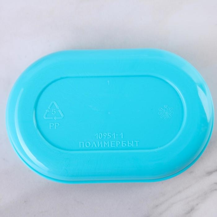 Мыльница &laquo;Дорожная&raquo;, 11,5&times;8&times;4 см, цвет МИКС