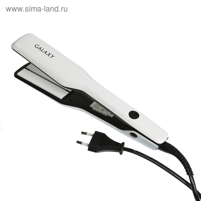 Инфракрасный выпрямитель Galaxy GL 4508, 60 Вт, керамич. покрытие, 35х90 мм, 200°С, белый Инфракрасный выпрямитель Galaxy GL 4508, 60 Вт, керамич. покрытие, 35х90 мм, 200°С, белый