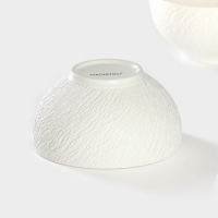 Набор салатников фарфоровых Magistro Lofty, 2 предмета: 600 мл, d=14 см, цвет белый