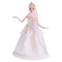 Кукла-модель шарнирная «Зимняя королева Ксения», в платье Кукла-модель шарнирная «Зимняя королева Ксения», в платье