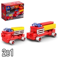 Конструктор пожарные &laquo;Техника&raquo;, 16 видов, МИКС