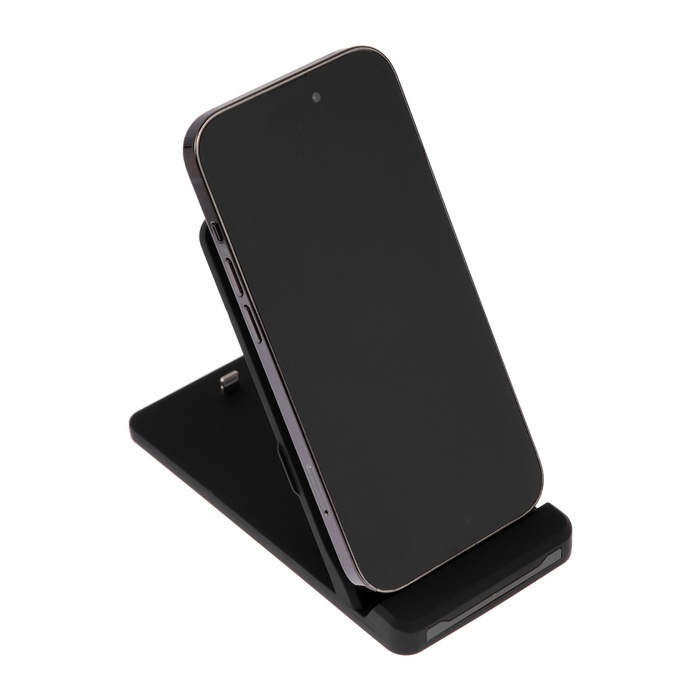 Беспроводное зарядное устройство H16, 15 W, складная, чёрная Беспроводное зарядное устройство H16, 15 W, складная, чёрная