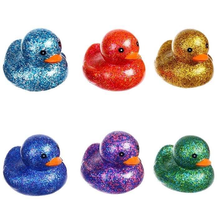 Игрушка &laquo;Уточка&raquo; с пищалкой, цвета МИКС