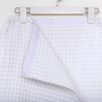 Парео вафельное банное Этель «Boho» 80*145 см. цв. белый, 100% хл, 290 г/м2 Парео вафельное банное Этель «Boho» 80*145 см. цв. белый, 100% хл, 290 г/м2